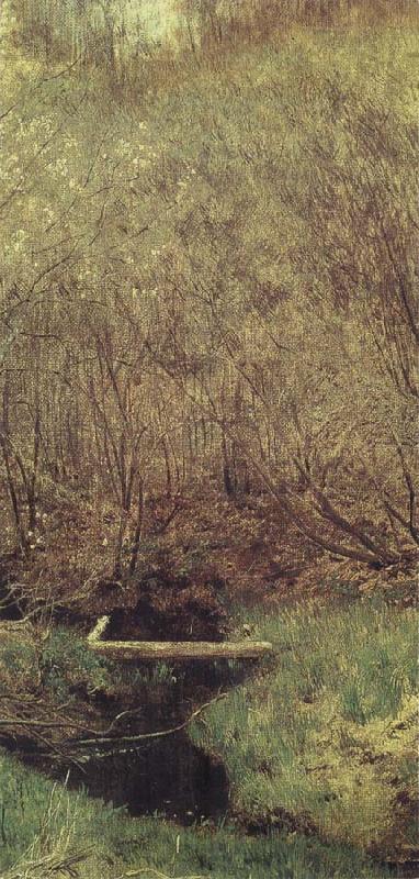 Isaac Levitan Spring in the Wood China oil painting art